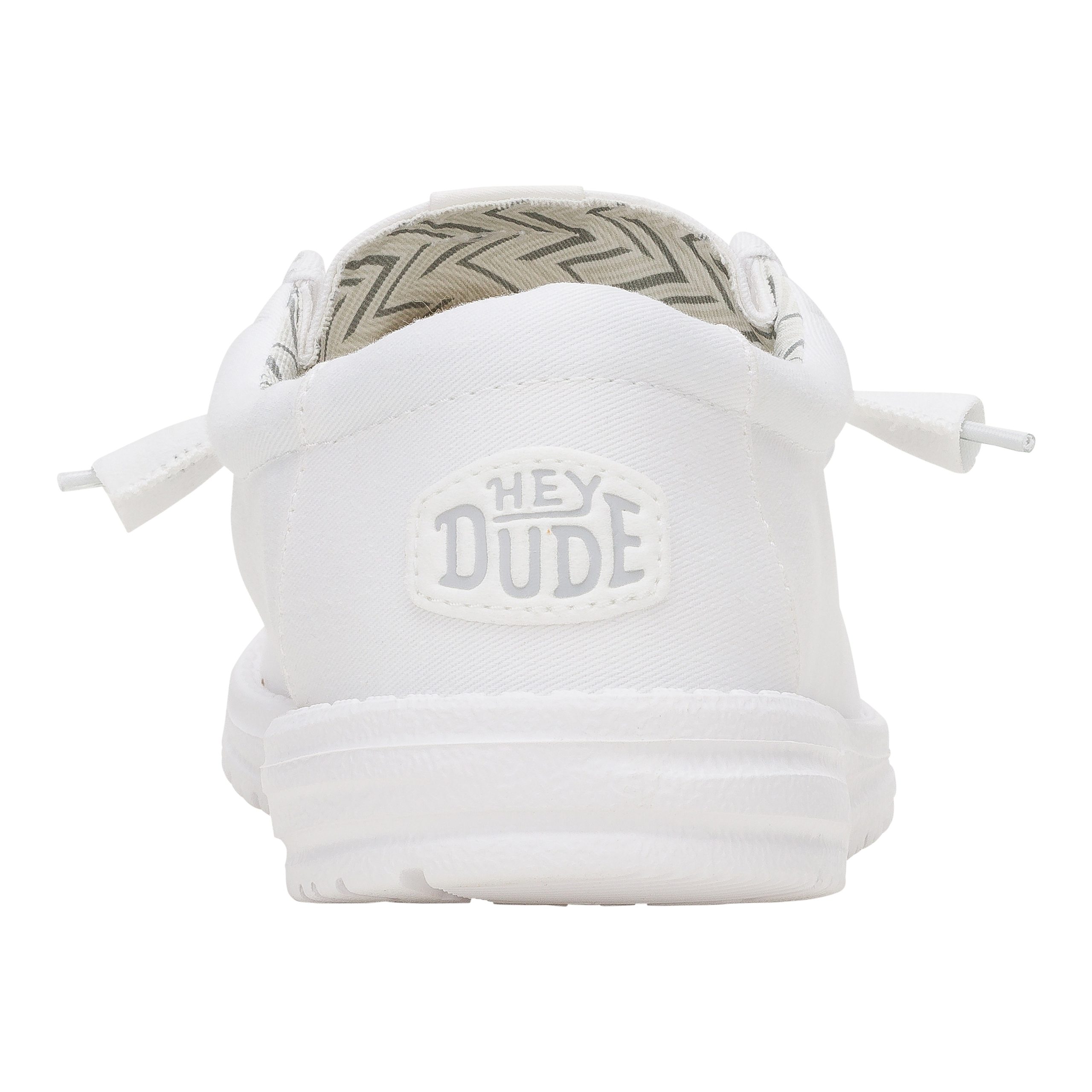 Wally Stretch Canvas Wide – White/White - Image 5