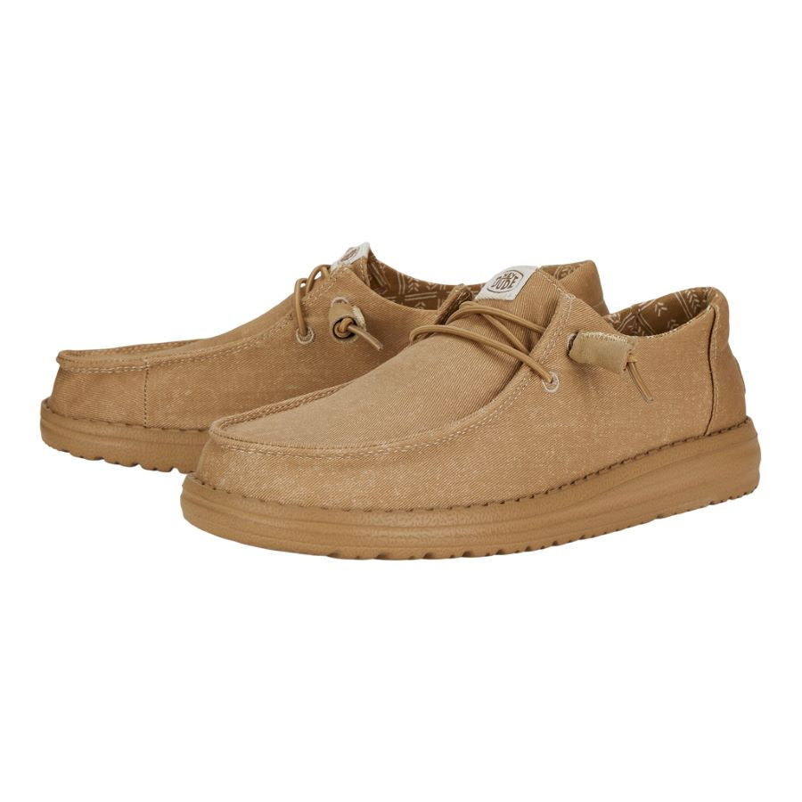 Wendy Stretch Canvas – Tan/Tan - Image 2