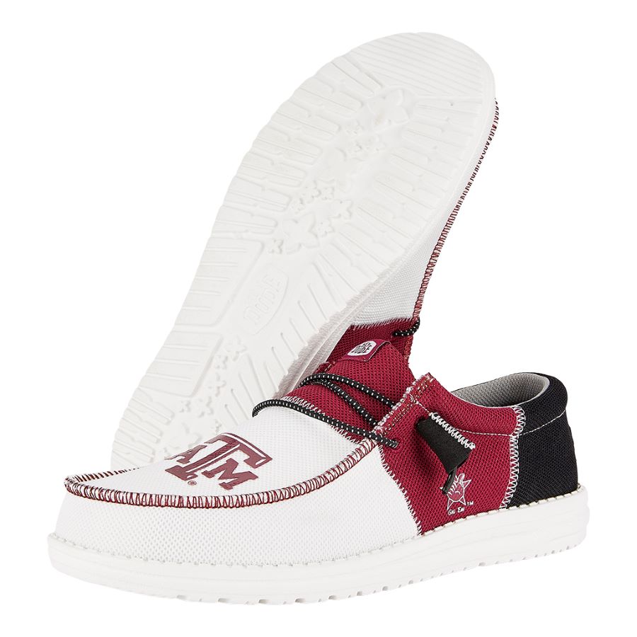 Men's Wally Tri Texas A&M – Texas AM Burgundy/Multi - Image 4