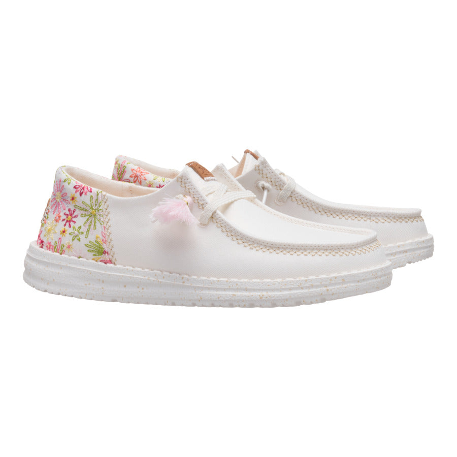 Wendy Funk Embroidered Floral – Ivory/Multi - Image 2