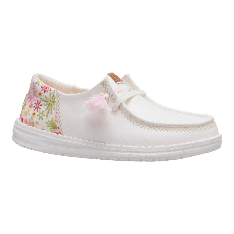 Wendy Funk Embroidered Floral – Ivory/Multi - Image 7