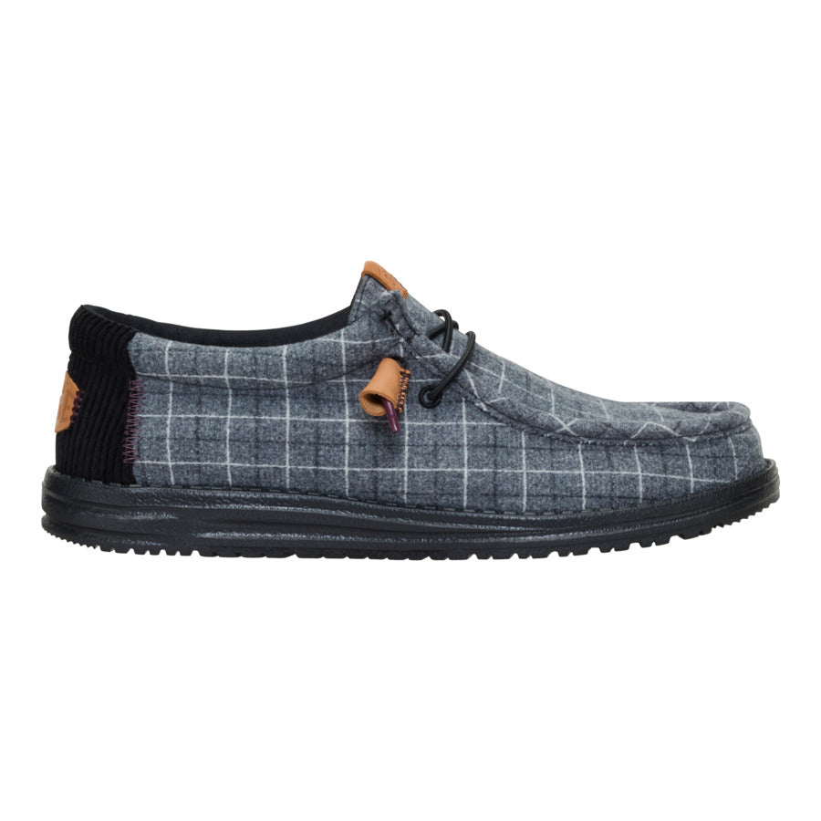 Wally Plaid Corduroy – Black/Multi - Image 8
