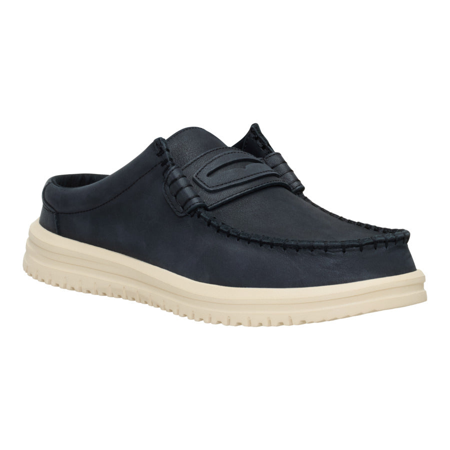 Wally Nxt Mule Leather – Black/Wood Ash - Image 7