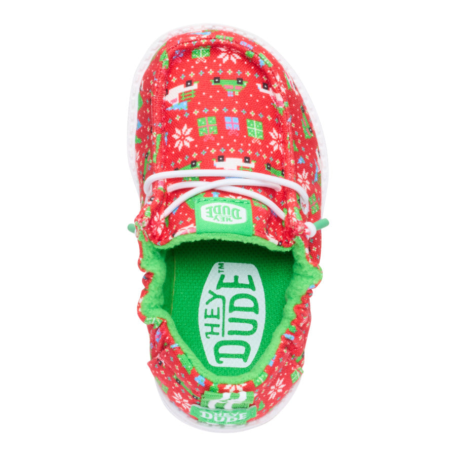 Lildude Holiday Sweater – Red/Green - Image 6