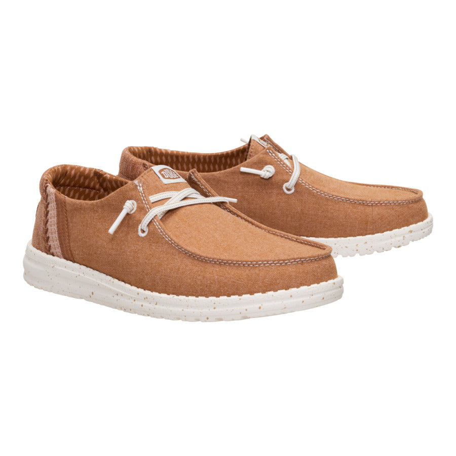 Wendy Break Brushed Linen – Chestnut - Image 2