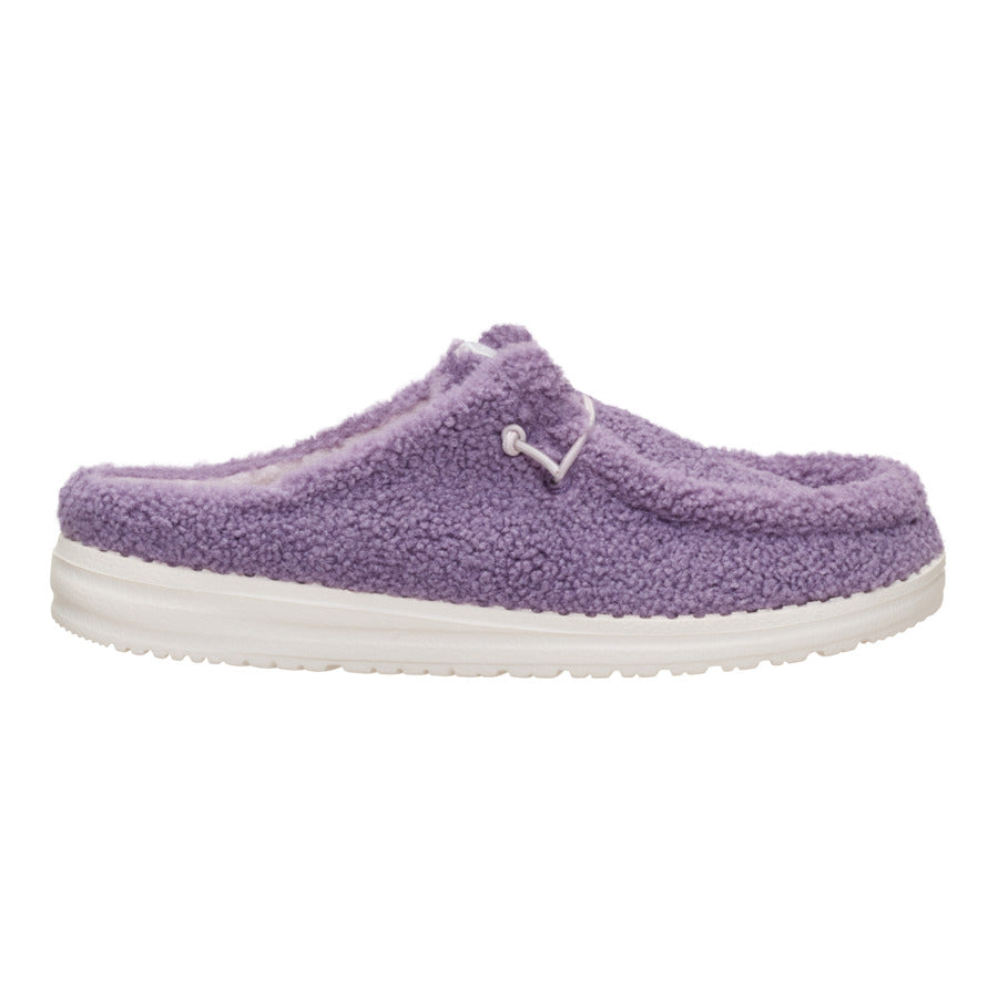 Wendy Slip Sherpa – Purple Ash - Image 8